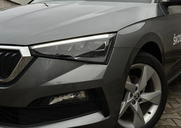 Skoda Scala cena 86990 przebieg: 9419, rok produkcji 2023 z Radzionków małe 172